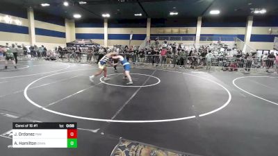 215 lbs Consi Of 16 #1 - Jayden Ordonez, Paw vs Andrew Hamilton, Grants Pass WC (GPWC)