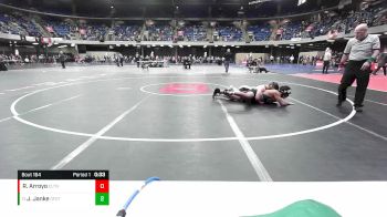 165 lbs Champ. Round 1 - Jason Janke, Oak Forest vs Robert Arroyo, Fenwick