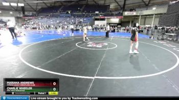 108 lbs Cons. Semi - Charlie Wheeler, Mat Rats Rebooted vs Mariana Andrews, Fitness Quest Wrestling Club