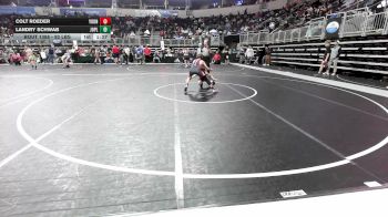 92 lbs Semifinal - Colt Roeder, Young Guns vs Landry Schwab, Joplin Youth Wrestling
