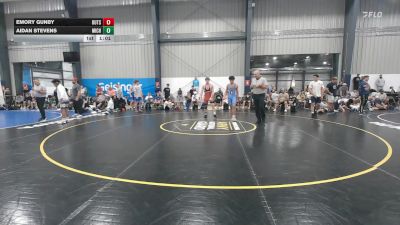 163 lbs Rr Rnd 7 - Emory Gunby, Outsiders Wrestling Club - BHS vs Aidan Stevens, Michigan Premier Blue - BHS
