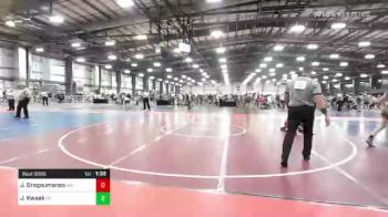113 lbs Round Of 64 - Jack Dragoumanos, MA vs Jason Kwaak, NY