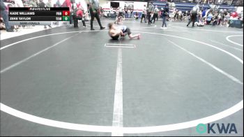 75 lbs Semifinal - Kade Williams, Prime Wrestling vs Zeke Taylor, Team Guthrie Wrestling