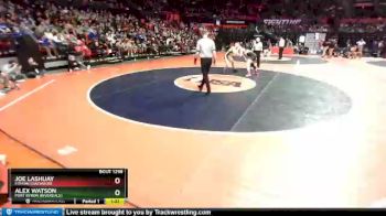 1A 160 lbs Semifinal - Alex Watson, Port Byron (Riverdale) vs Joe Lashuay, Fithian (Oakwood)