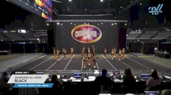 Diamonds All Stars - BLACK [2025 L6 Limited Coed - Small Day 1] 2025 Cheer Power Nashville Showdown