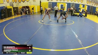 132 Blue Cons. Semi - Kai Benedetti, Wellington Community Hs vs Harrison Proulx, Timber Creek