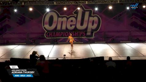 APEX Dance Center - Adriana Thursby [2025 Mini - Solo - Jazz Day 1] 2025 One Up Grand Nationals