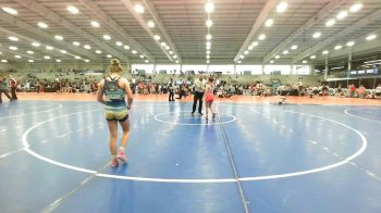 100 lbs Rr Rnd 2 - Sydney Daxberger, Top Flight Wrestling Academy - HSG vs Carter Burkett, 5forty Lady Brawlers - HSG