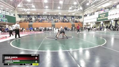 132 lbs Champ. Round 3 - Josue Garcia, Bonita Vista vs Conrick Baines, Slam Academy