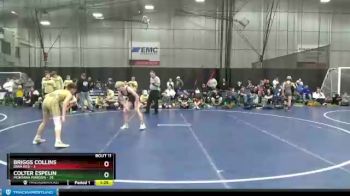 115 lbs Round 4 (6 Team) - Colter Espelin, Montana Maroon vs Briggs Collins, Iowa Red