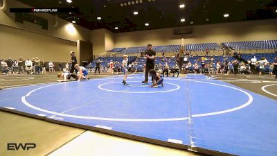 50-55 lbs Rr Rnd 1 - Adriel Sumler, Mighty Bluebirds vs Johnny Watkins, Paris Wrestling Club