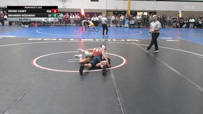 133Blue lbs Rr Rnd 3 - Deven Casey, Penn vs Branden Rozanski, LIU