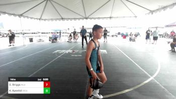 184 lbs 5th Place - Jonathan Urena, Independent vs Richard Garcia, South Bakersfield Wrestling