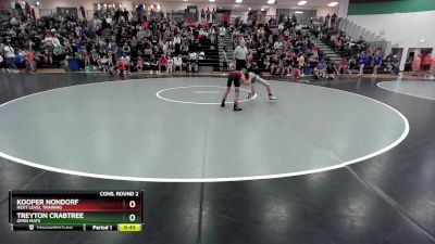 70 lbs Cons. Round 2 - Treyton Crabtree, Open Mats vs Kooper Nondorf, Next Level Training