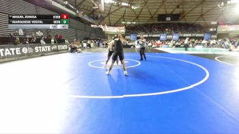 Boys 2A 190 lbs 5th Place Match - Miguel Zuniga, Othello vs Marquiese Vestal, North Kitsap