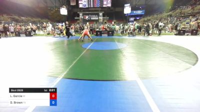 225 lbs Rnd Of 32 - Lillianna Garcia, Michigan vs Dayla Brown, Texas