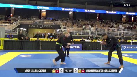 Guilherme Santos Do Nascimento vs Aaron Leslie N. Coombs 2025 Pan Jiu Jitsu IBJJF Championship