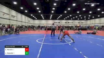 126 lbs Consolation - Cody Merwin, NY vs Lucas Kapusta, PA