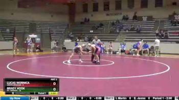182 lbs Finals (2 Team) - Brady Hook, Mt. Vernon vs Lucas Wornica, South Spencer