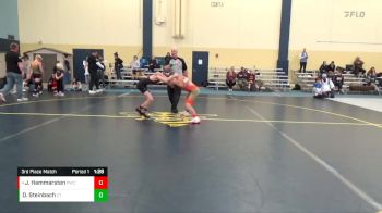 102 lbs 3rd Place Match - Jay Hammarsten, Pinnacle Wrestling Club vs Dax Steinbach, Crass Trained