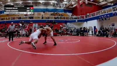 190 lbs 1st Place Match - Devin Kendrex, New Prairie vs Ceasar Salas, Crown Point