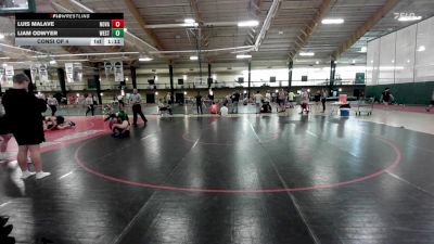 150 lbs Consi Of 4 - Luis Malave, Nova Wrestling Club vs Liam ODwyer, Westminster High School