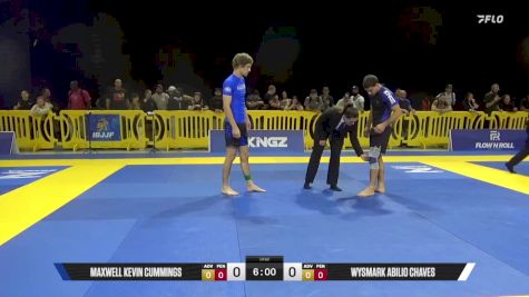 Wysmark Abilio Chaves vs Maxwell Kevin Cummings 2025 Pan IBJJF Jiu-Jitsu No-Gi Championship