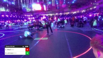 102 lbs Consi Of 16 #2 - Christian West, Maize WC vs Brayden Johnson, Steel City Reloaded WC