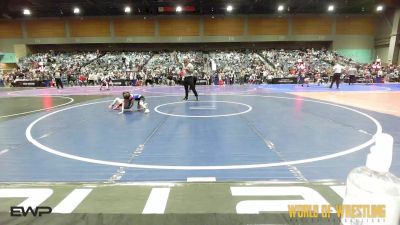 46 lbs Round Of 16 - Ezaleigh Sampson, Mt Adams Wrestling Club vs Alice Laumea, Khutulun