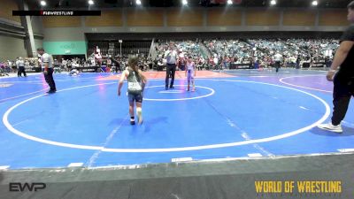 52 lbs Round Of 16 - Remington Chagolla, Chagolla Trained Wrestling Club vs Autumn Rose Mascoto, FLOW Academy