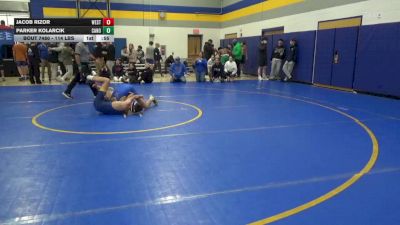 114 lbs Consy 7 - Jacob Rizor, West Greene vs Parker Kolarcik, Canon-McMllan