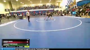 120 lbs Cons. Round 3 - Garrett Reynolds, Priest River vs Jason Swam, Moscow