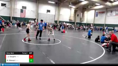 95-103 lbs Cons. Semi - Jaxen Vaughn, Superior Youth Wrestling vs Rykan Stewart, Midwest Destroyers