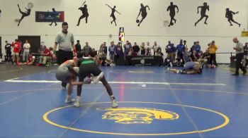 125 Freshman/Soph Cons. Semi - Cole Renier, Heidelberg vs DeAonte Hutchinson, Jamestown Community College