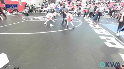 64 lbs Consolation - Troy Hall, Claremore Wrestling Club vs Kael Camper, Caney Valley Wrestling