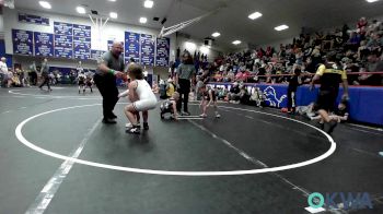 43 lbs 3rd Place - Kasen Jones, Kingfisher YellowJackets vs Dawson Wise, Tecumseh Youth Wrestling