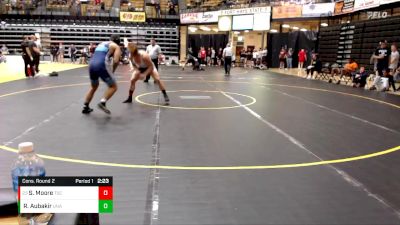 197 lbs Cons. Round 2 - Shane Moore, Trinidad State vs Ramazan Aubakir, Unattached