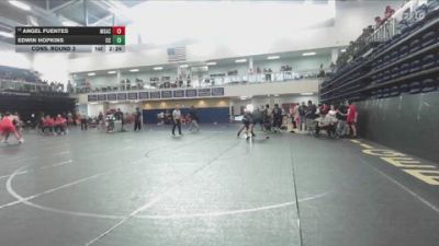 285 lbs Cons. Round 3 - Edwin Hopkins, Cerritos College vs Angel Fuentes, Mt. San Antonio College