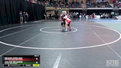 138G Cons. Round 3 - Cailynn Belgarde, Colony High School vs Heavan Copeland, East Anchorage High School