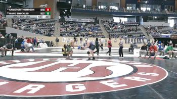 285 lbs Cons. Round 2 - Marq Sheckles, Western vs Cameron Thompson, Boyd County