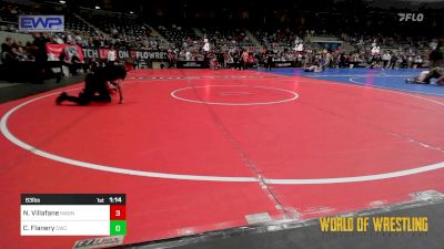 83 lbs Semifinal - Nelson Villafane, Mat Assassins vs Charlie Flanery, Cowboy Wrestling Club