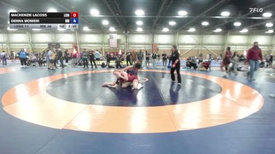 155 lbs Rr Rnd 5 - Mackenzie Lacoss, Lebanon Die Hard Wrestling - GHSE vs Denna Momeni, Maryland Mana Power - GHSE