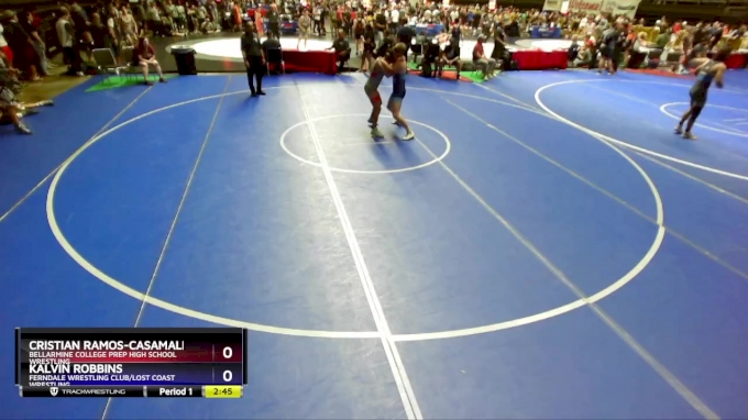 138 lbs Cons. Round 1 - Cristian Ramos-casamalhuapa, Bellarmine College ...