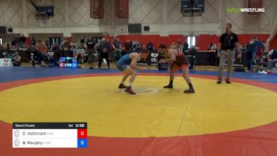 74 kg Semifinal - Dan Vallimont, NYAC vs Brian Murphy, NYAC