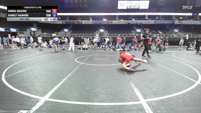 106 lbs Final - Emma Moore, Team Ky vs Kinely Harker, Team Missouri
