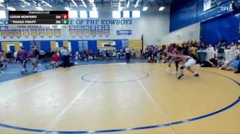 106 lbs Cons. Round 5 - Logan Montero, Eagle Empire vs Thiago Finuff, Liberty County Highschool