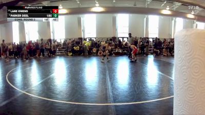 63 lbs Cons. Round 2 - Lane Owens, Grundy Wrestling Club vs Parker Deel, Grundy Wrestling Club