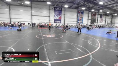 100 lbs Rd# 4- 2:00pm Friday Final Pool - Jayce Day, Team Michigan vs Donald Crawley, PA Blue