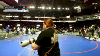 157 lbs Quarterfinal - Luke Burgar, Southlake Carroll vs Marcus Gonzales, Auburn