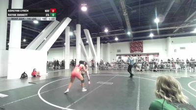 145 lbs Semifinal - Ashlynn Lynch, Northwood vs Rayne Emmett, Stillwater Gladiators